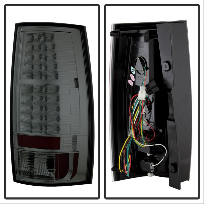 SPYDER 5002174 Spyder Chevy Suburban/GMC Yukon/Yukon Denali 07-14 LED Tail Lights Smke ALT-YD-CSUB07-LED-SM