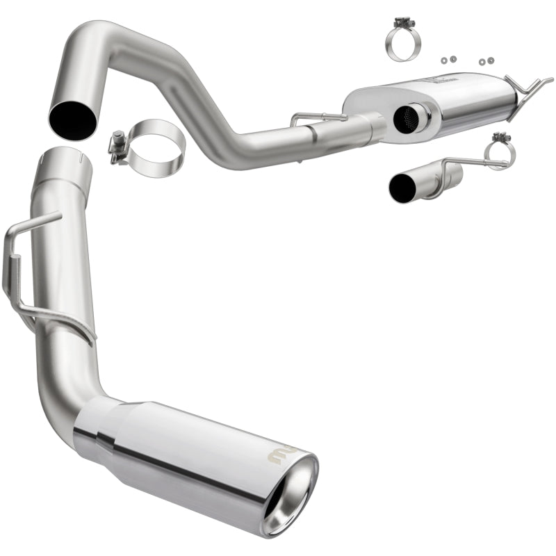Magnaflow 19424 MagnaFlow CatBack 18-19 Ford Expedition V6 3.5L Gas 3in Polished Stainless Exhaust