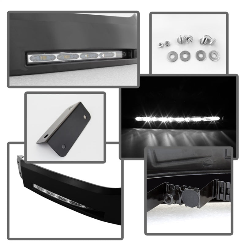 SPYDER 5077714 Spyder Toyota Tundra 07-13 Daytime LED Running Lights (XSP-X Model Look)wo/swtch Blk FL-DRL-TTU07-BK
