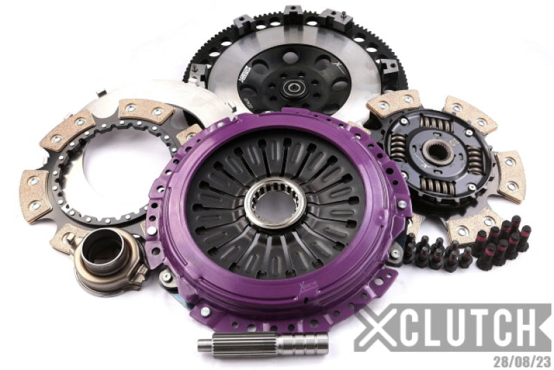 XCLUTCH XKSU23531-2B XClutch 15-21 Subaru WRX STi Base 2.5L 9in Twin Sprung Ceramic Clutch Kit