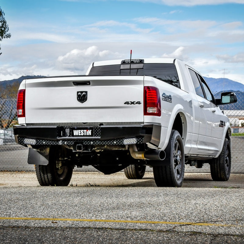 Westin 58-341175 09-18 RAM 1500 HDX Bandit Rear Bumper - Black