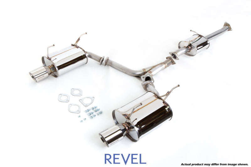 Revel T70040R Medallion Touring-S Catback Exhaust - Dual Muffler 00-05 Honda S2000