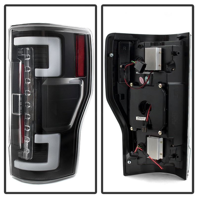 SPYDER 5085580 Spyder 17-18 Ford F-250 Super Duty (Excl LED Models) LED Tail Lights - Black (ALT-YD-FS17-LED-BK)