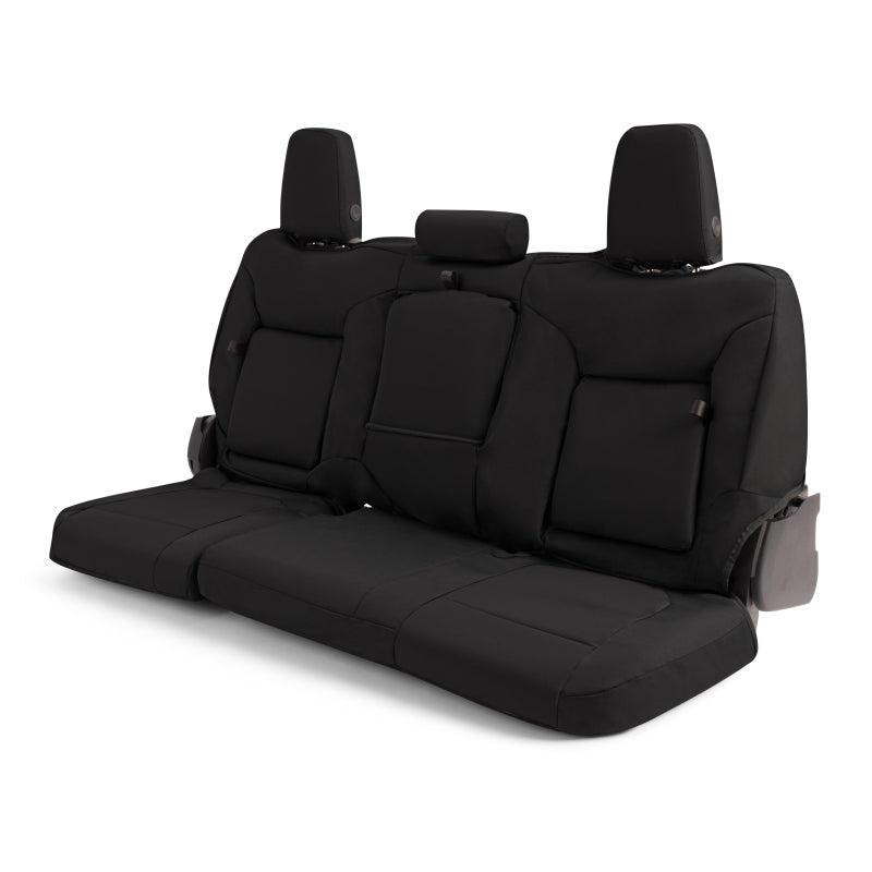 Covercraft GTC4136ABENBK 19-21 Chevrolet Silverado Endura PrecisionFit Custom Front Row Seat Covers - Black/Black