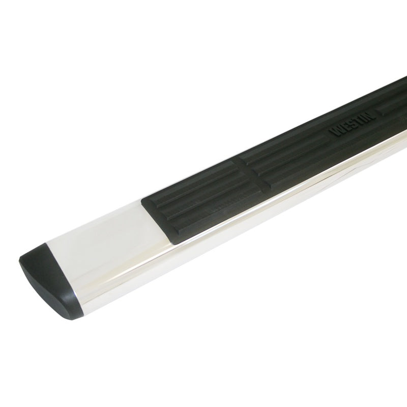 Westin 22-6020 Premier 6 in Oval Side Bar - Stainless Steel 75 in - Stainless Steel