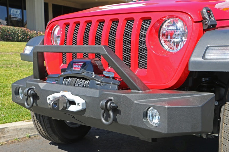 Rampage 99512 2018-2019 Jeep Wrangler(JL) Sport 2-Door Front Trailguard Bumper - Black