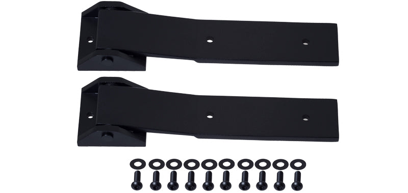 Kentrol 80578 07-18 Jeep Wrangler JK Tailgate Hinge Pair - Textured Black