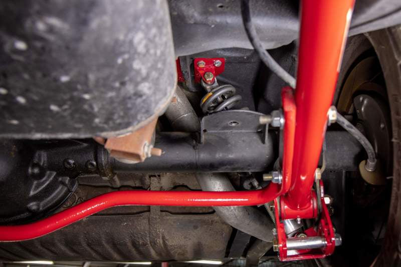 UMI Performance 4057-175 64-72 GM A-Body Rear Coilover Brackets Bolt In (175LB Spring Rate)