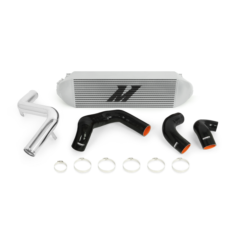 Mishimoto MMINT-FOST-13KPSL 2013+ Ford Focus ST Silver Intercooler w/ Polished Pipes