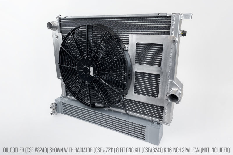 CSF 8240 BMW S54 Swap Race-Spec Oil Cooler