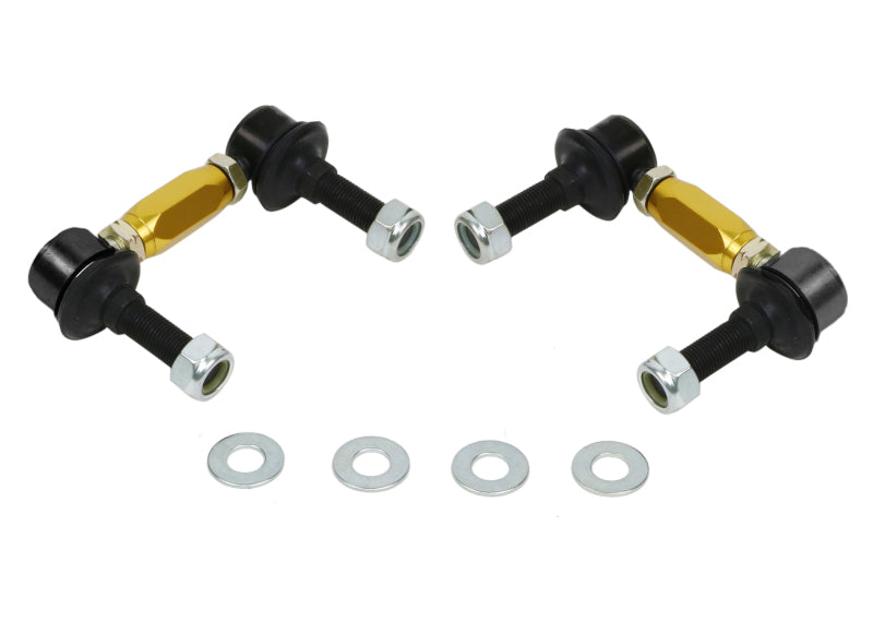 Whiteline KLC180-090 Universal Sway Bar Link Assembly Heavy Duty Adjustable Ball/Ball Style