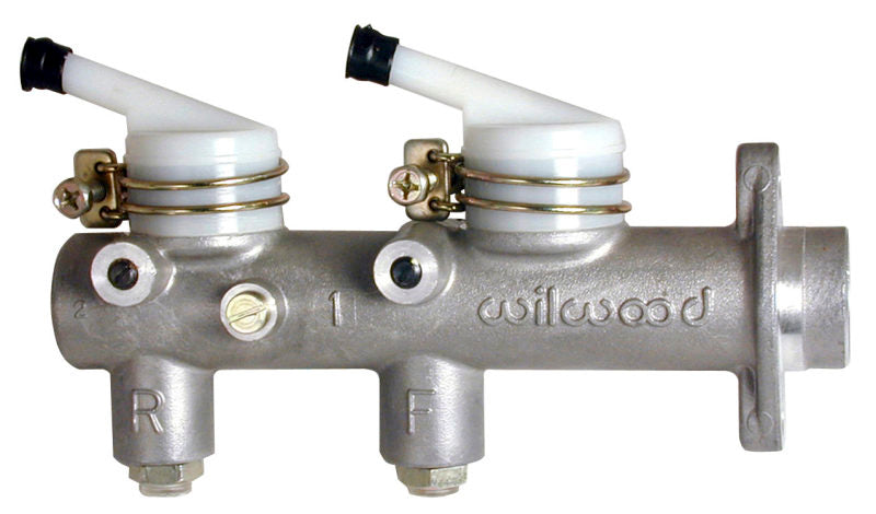 Wilwood 260-7563 Tandem Master Cylinder - 1in Bore w/ Remote Reservoirs