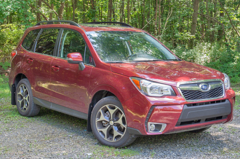 Rally Armor MF28-UR-BLK/RD 14-18 Subaru Forester Black Mud Flap w/ Red Logo