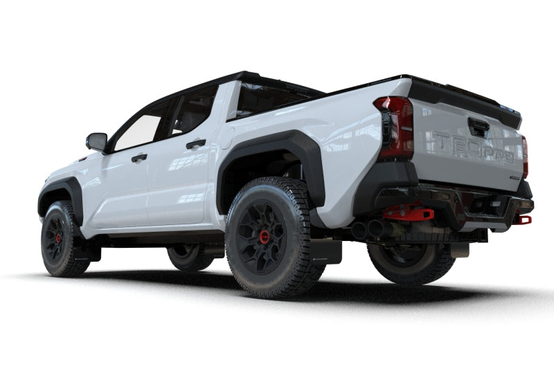 Rally Armor MF114-UR-BLK-MBK 2024 Toyota Tacoma Black UR Mud Flap w/ Metallic Black Logo
