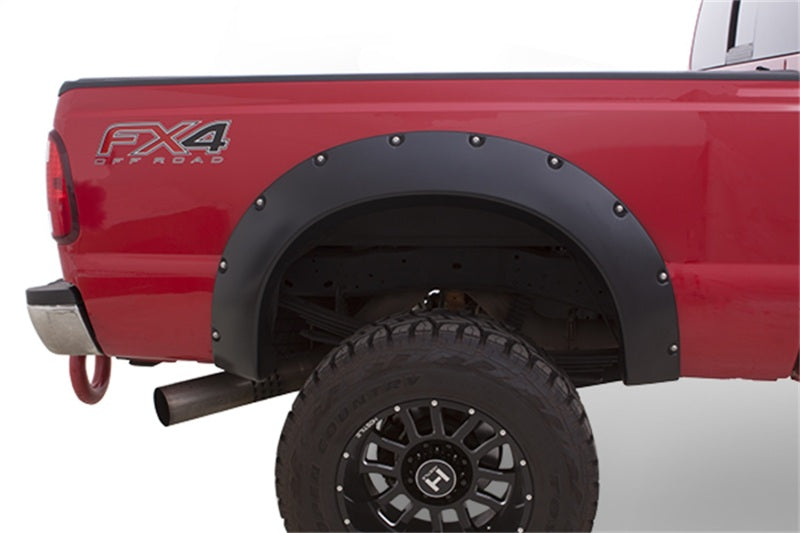 Bushwacker 20005-07 66-77 Ford Bronco Cutout Style Flares 2pc 5in Of Extra Wheel Well Opening - Black