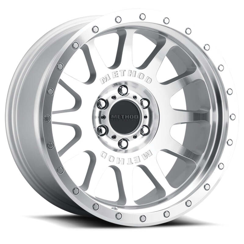 Method Wheels MR60521080324N Method MR605 NV 20x10 -24mm Offset 8x6.5 121.3mm CB Machined/Clear Coat Wheel