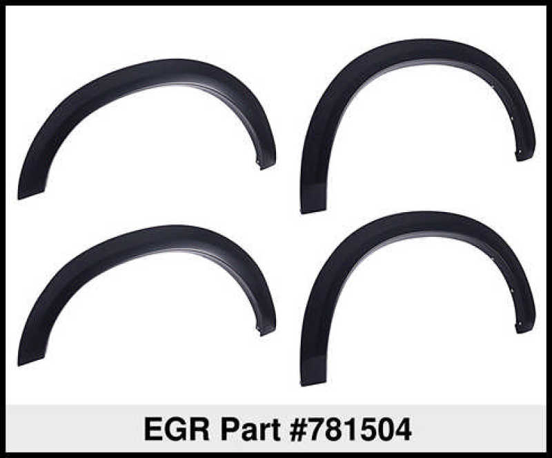 EGR 781504 07-13 Chev Silverado 6-8ft Bed OEM Look Fender Flares - Set (781504)
