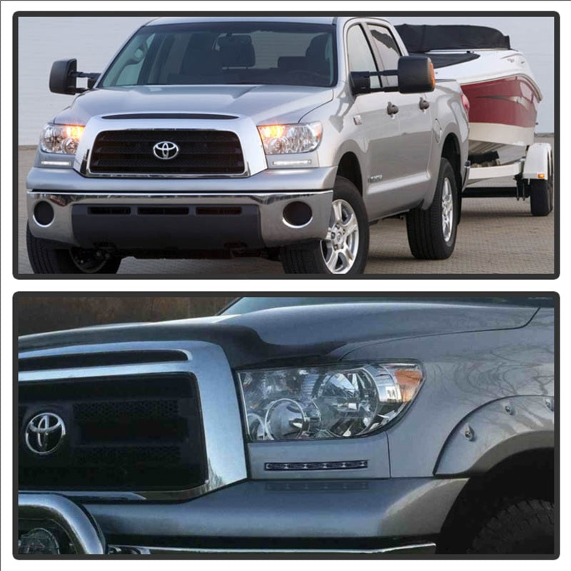 SPYDER 5077714 Spyder Toyota Tundra 07-13 Daytime LED Running Lights (XSP-X Model Look)wo/swtch Blk FL-DRL-TTU07-BK