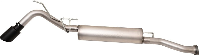Gibson 618820B 16-22 Toyota Tacoma 3.5L 2.5in Cat-Back Single Exhaust System Stainless - Black Elite