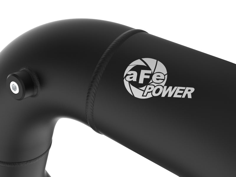 aFe 46-20079-B afe 08-10 Ford Trucks V8-6.4L (td) BladeRunner 3 IN Aluminum Hot Charge Pipe - Black