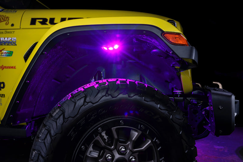 ORACLE Lighting 5895-339 Oracle Underbody RGB+W Wheel Well Rock Light Kit - 4 PCS - ColorSHIFT