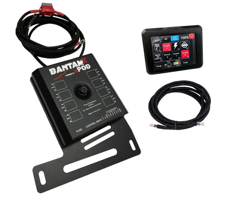 SPOD 870035 Spod 07-18 Jeep Wrangler JK BantamX Touchscreen