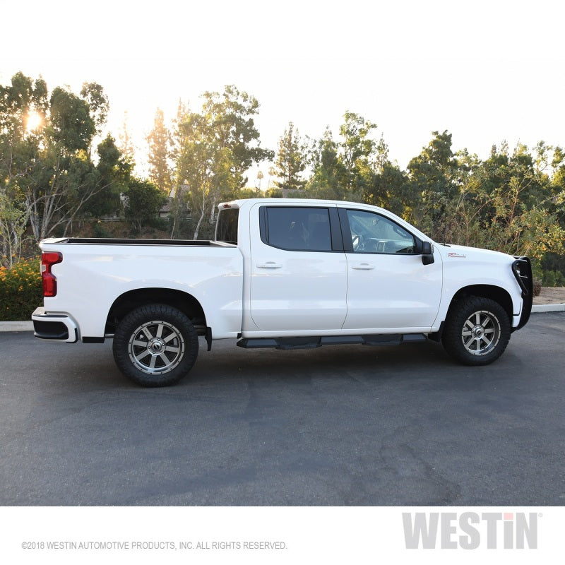 Westin 56-24135 2019 Chevrolet Silverado/Sierra 1500 Crew Cab Xtreme Nerf Step Bars - Textured Black