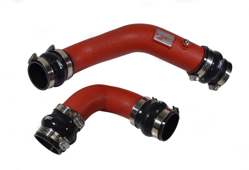Injen SES1582ICPWR 17-19 Honda Civic Type-R Aluminum Intercooler Piping Kit - Wrinkle Red