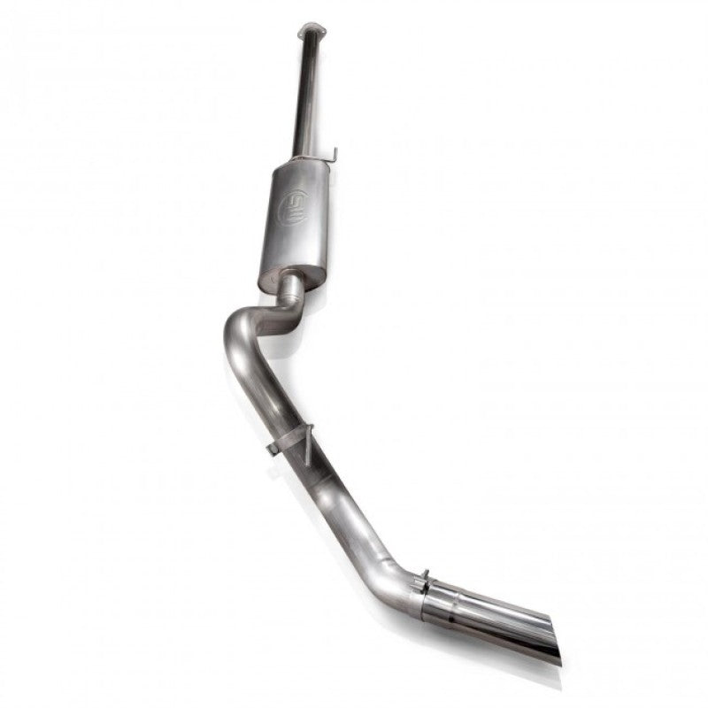 Stainless Works FTECOCB 2011-14 F-150 3.5L 3-1/2in Catback Chambered Muffler Factory Connection