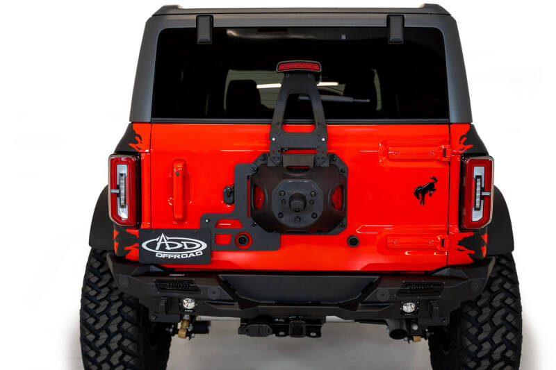 Addictive Desert Designs R230081370103 21-22 Ford Bronco Stealth Fighter Rear Bumper