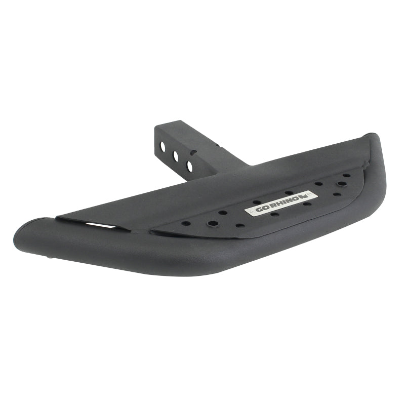 Go Rhino DSS618T Dominator Xtreme Hitch Step (2in Receivers) - 18in Long - Tex. Blk