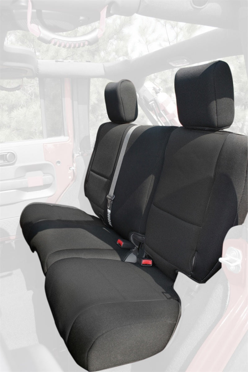 Rugged Ridge 13297.01 Seat Cover Kit Black 11-18 Jeep Wrangler JK 4dr
