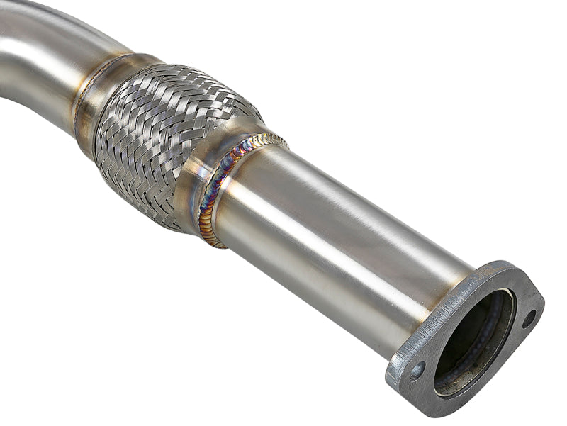 aFe 49-36134NM-C POWER Takeda 2.5in 304 SS CB Exhaust w/ Carbon Fiber Tips 17-19 Infiniti Q60 V6-3.0L (tt)