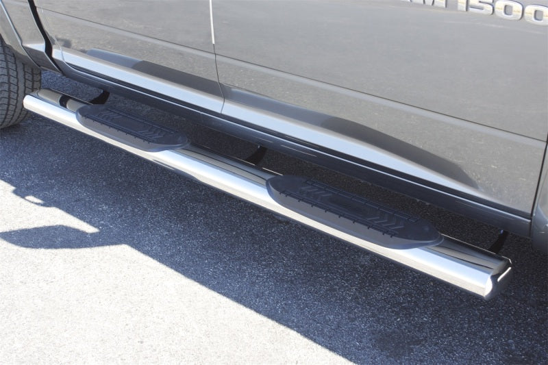 LUND 24385007 Lund 10-17 Dodge RAM 2500 Crew Cab 6in. Oval Straight SS Nerf Bars - Polished