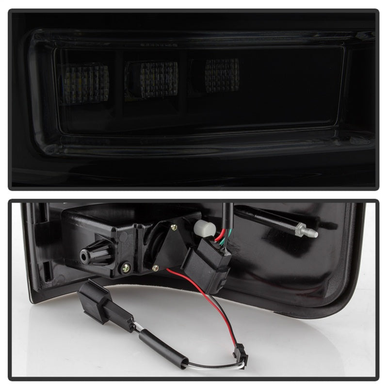 SPYDER 5084187 Spyder Ford F150 04-08 Styleside Tail Light V2 - LED - Black Smoke ALT-YD-FF15004V2-LBLED-BSM