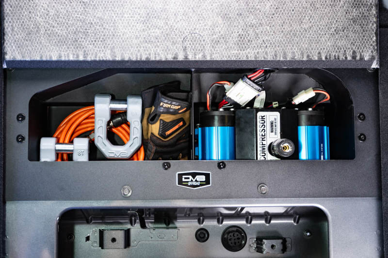 DV8 Offroad CMBR-01 21-23 Ford Bronco (Exc. Bronco Raptor) Air Compressor Mount & Storage Box