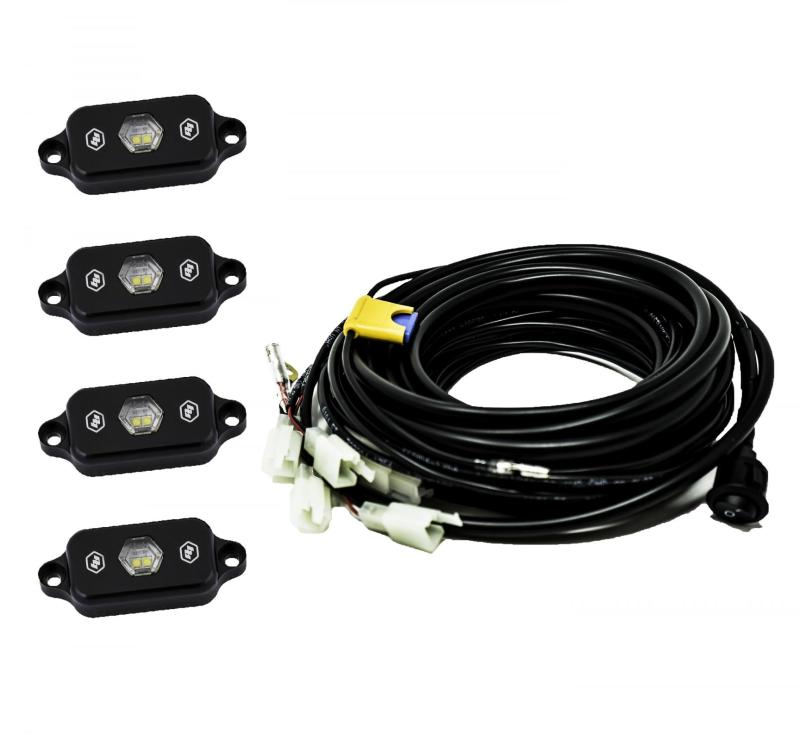 Baja Designs 447059 Universal White Rock Light Kit