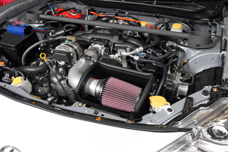 K&N Engineering 69-8619TS K&N 13 Subaru BRZ 2.0L / 13 Scion FR-S 2.0L Silver 69 Series Typhoon Intake