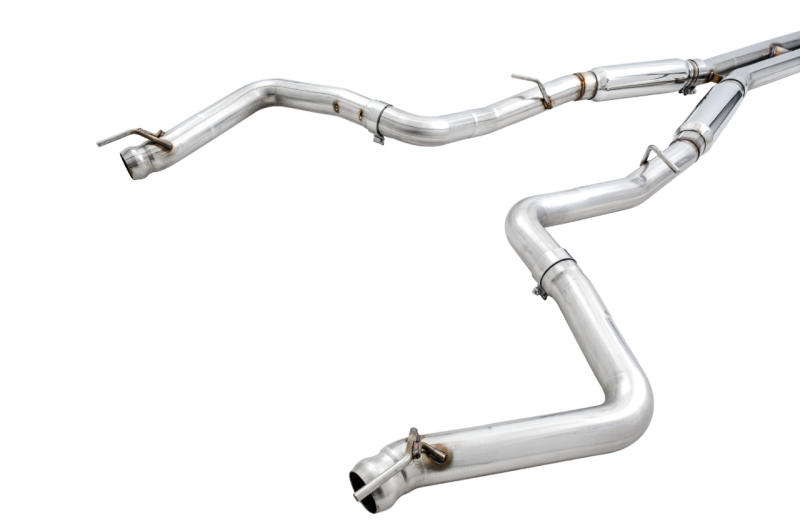 AWE Tuning 3015-11050 2015+ Dodge Challenger 6.4L/6.2L Supercharged Track Edition Exhaust - Use Stock Tips