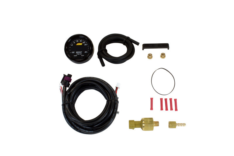 AEM 30-0306 X-Series Boost Pressure -30inHg 35psi Gauge