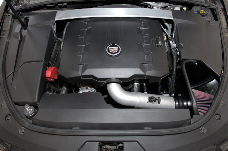 K&N Engineering 69-4527TS K&N 2012 Cadillac CTS 3.0L/3.6L Typhoon Performance Intake Kit