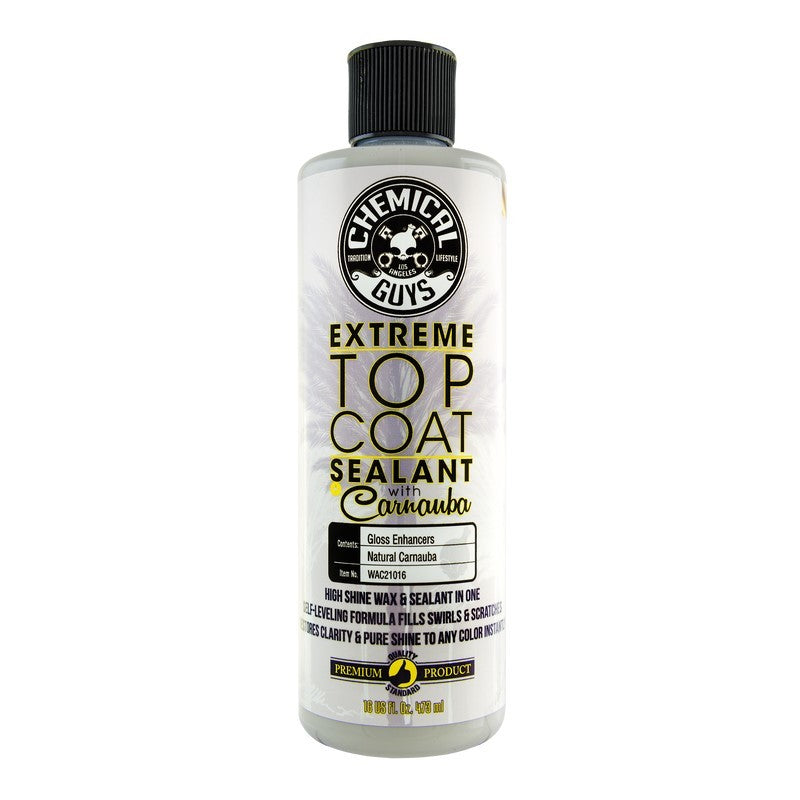 Chemical Guys WAC21016 Extreme Top Coat Carnauba Wax & Sealant In One - 16oz