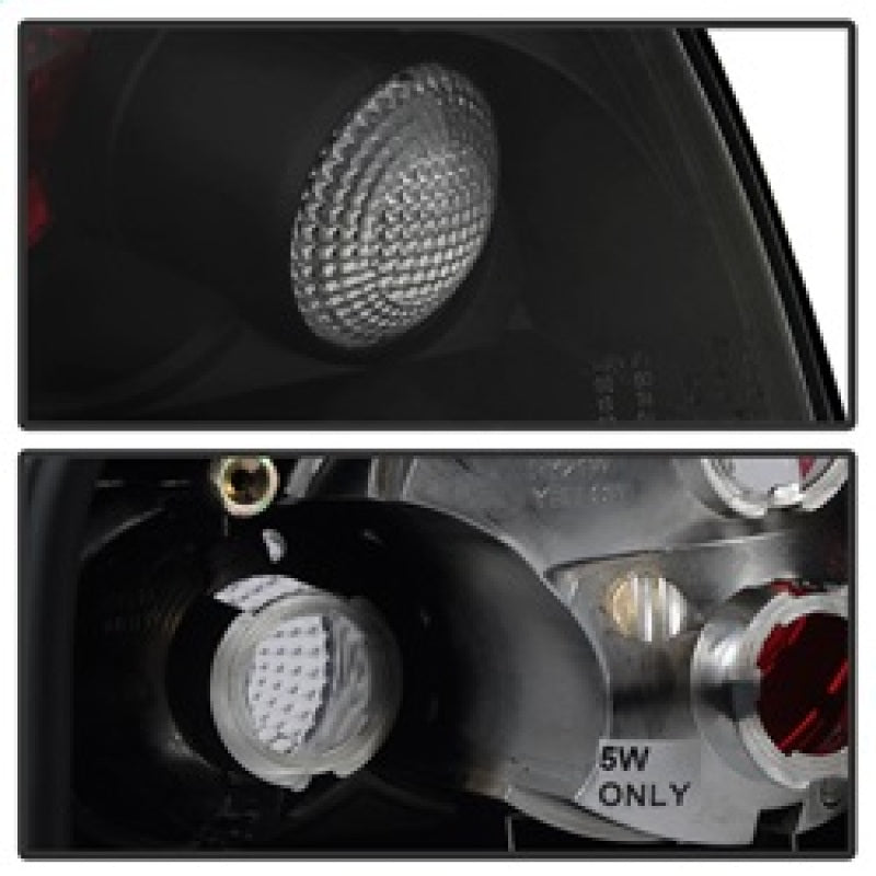 SPYDER 5000408 Spyder Audi TT 00-06 Euro Style Tail Lights Black ALT-YD-ATT99-BK