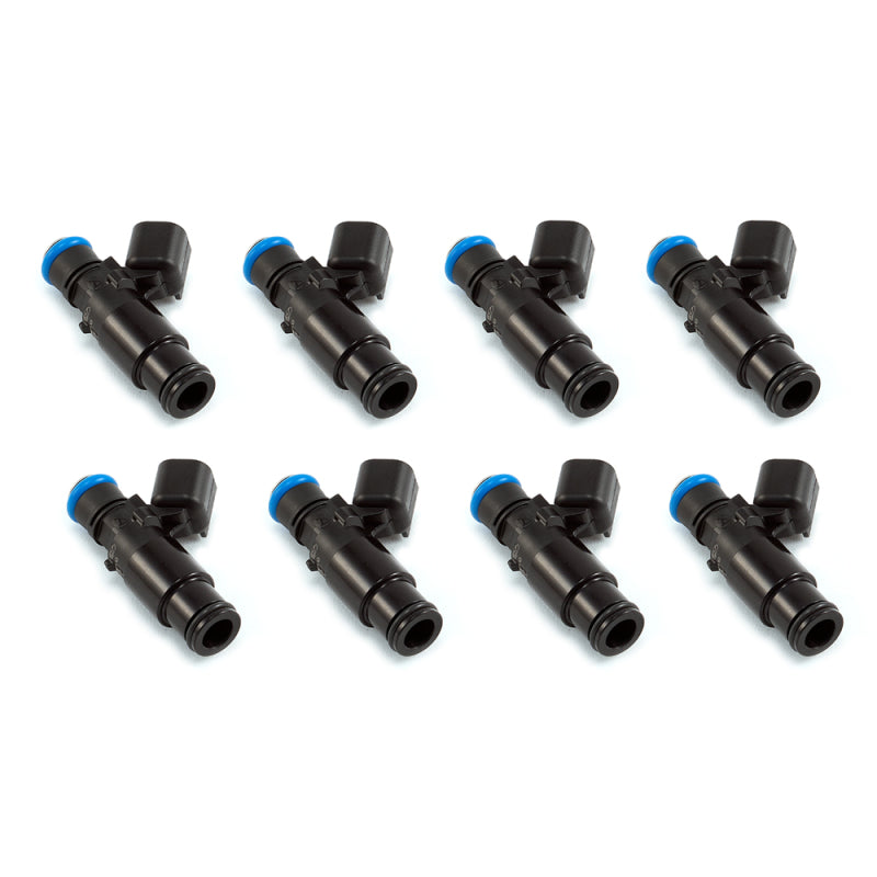 Injector Dynamics 1300.48.14.14B.8 1340cc Injector - 48mm Length - 14mm Top - 14mm Black Bottom Adaptor (Set of 8)