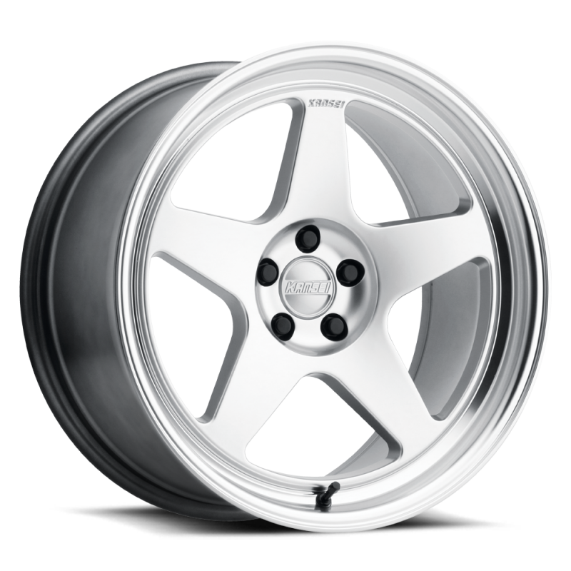 Kansei K12H-189016+35 K12H Knp 18x9in / 5x100 BP / 35mm Offset / 73.1mm Bore - Hyper Silver Wheel