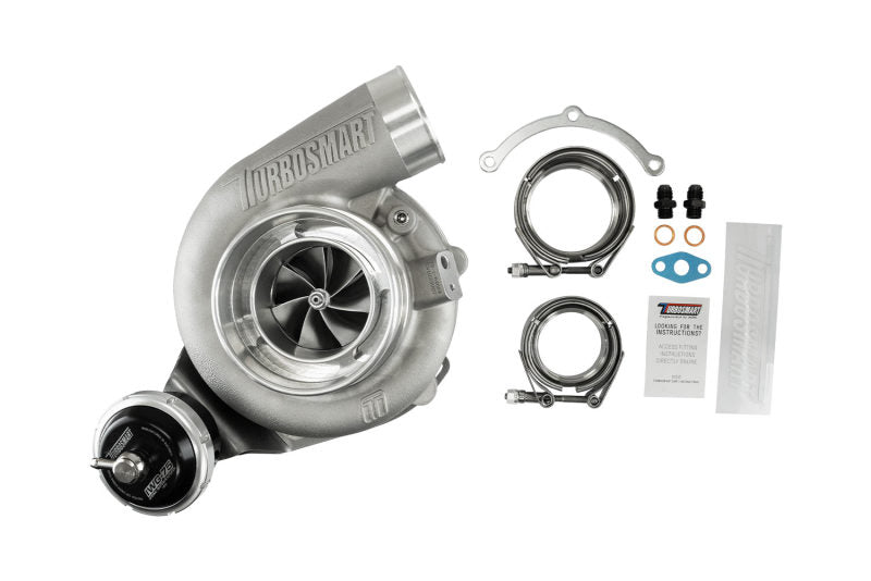 Turbosmart TS-2-6466B-VB082I Water Cooled 6466 V-Band Inlet/Outlet A/R 0.82 IWG75 Wastegate TS-2 Turbocharger