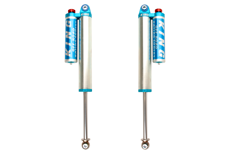 King Shocks 25001-303A 2011+ Chevrolet Silverado 2500/3500/HD Rear 2.5 Dia Piggyback Res Shock w/Adj (Pair)
