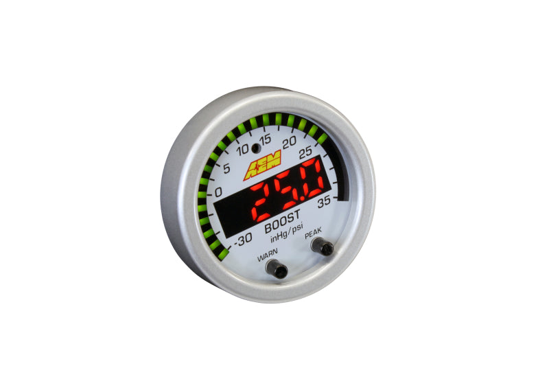 AEM 30-0306 X-Series Boost Pressure -30inHg 35psi Gauge