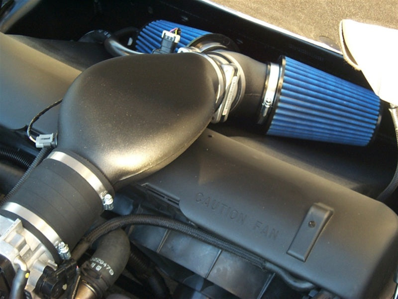 Volant 25957C 01-04 Chevrolet Corvette 5.7L Blue Recharger Pro5 Open Element Air Intake System