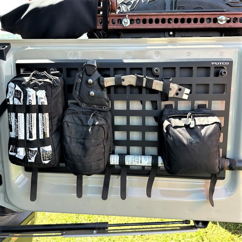 Putco 195500T-1 21-22 Ford Bronco Molle - Tailgate Panel